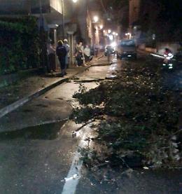 ROMA. E' ancora maltempo. Vento, pioggia e allagamenti al Nord