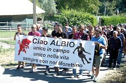 SAN SEBASTIANO. "Albio non mollava mai, in campo e nella vita". Gli amici ricordano Molinaro