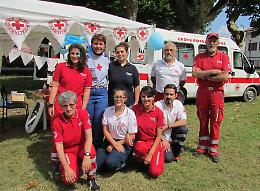 SAN GIORGIO. La Cri festeggia 30 anni con l'inaugurazione di un defibrillatore