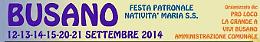 BUSANO. Festa della Natività di Maria Santissima. Parcogiochi intitolato a Quattrocchi