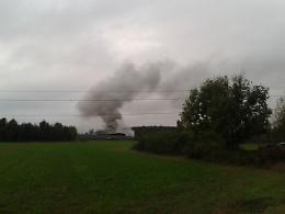 CHIVASSO. Incendio alla Smc. Sotto sequestro l'area. E' di origine dolosa (GALLERY)