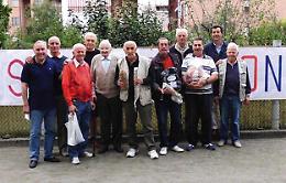 BOCCE. Festa del Pensionato in via Superga