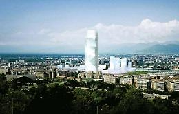 TORINO. Fermate per sicurezza alcune gru del grattacielo della Regione