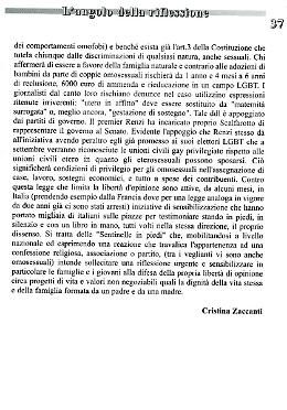RIVAROLO. Fenomeno Gender... Diocesi senza parole