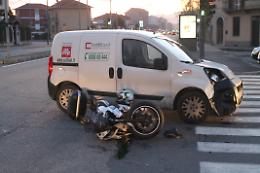 TORINO. Incidente in strada San Mauro, 25enne in ospedale