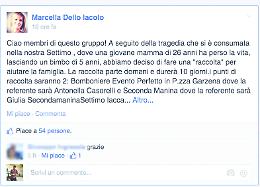SETTIMO. Una raccolta fondi per la famiglia colpita dalla tragedia