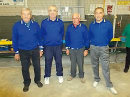 BOCCE. Corio Legnami in testa al Trofeo Carta Macero 