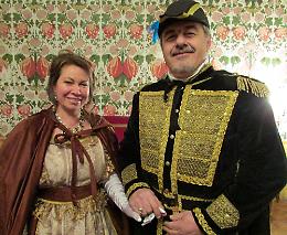 SAN GIORGIO Claudio Banfo e Giusi Martorana i personaggi del Carnevale 2015