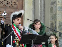 MERCENASCO. Giorgia Cordera ed Elio Ponsetto sono la Purcinera e il Generale