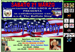 AGLIE'. Country Sping Party
