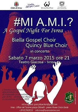 IVREA. #MI A.M.I.? A Gospel Night For Ivrea