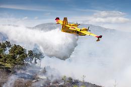 ROMA. Incendi: 26 interventi per Canadair e elicotteri flotta Stato