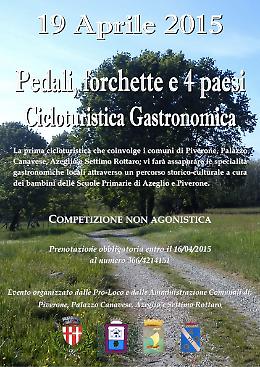 AZEGLIO. Pedali e forchette, cicloturistica gastronomica