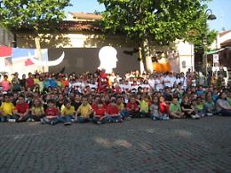 BRANDIZZO. “Tuttinpiazza” con Alice e gli studenti