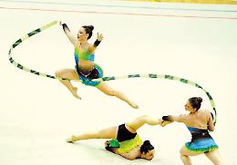 GINNASTICA RITMICA. Saggio di fine anno per La Palestrina