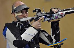 TIRO A SEGNO. Campriani d'argento a Baku 2015