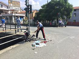 MONTALTO DORA. Bici sotto camion: grave pensionato