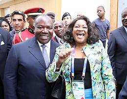 MILANO. Expo, il presidente della repubblica Ali Bongo Ondimba alle celebrazioni del National Day Gabon