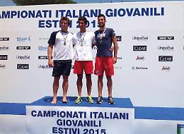 SALVAMENTO. Colorato medaglia d'oro agli Italiani Estivi