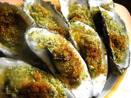 OSTRICHE GRATINATE CON IL CARTIZZE