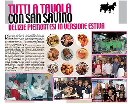 IVREA. Tutti a tavola con San Savino