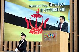 MILANO. A EXPO Brunei in festa