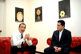 MILANO. Il presidente dell'Inter, Eric Thohir a Expo 2015