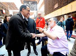 MILANO. Expo 2015: Franco Battiato e Francis Ford