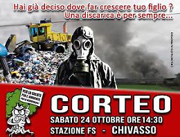 CHIVASSO. Perché manifestiamo 24 ott 2015 ore 14,30 alla stazione ferroviaria