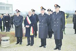 VOLPIANO. Il Generale Del Sette alla commemorazione dell'elicottero caduto