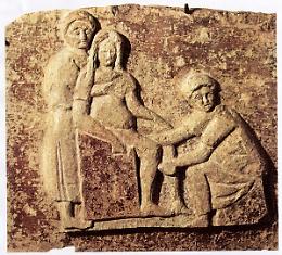 Donne dell'antica roma in piemonte