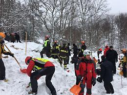 TORINO. Rigopiano: al lavoro anche tecnici soccorso alpino Piemonte