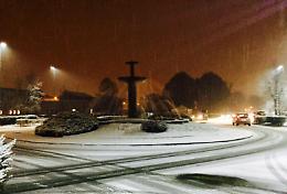 BORGARO/CASELLE. Neve e strade impraticabili Baracco: “I soliti esagerati”