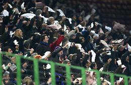 CALCIO. 'Panolada' a San Siro, Pioli 'sorpreso' da Rizzoli
