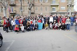 CASALBORGONE. Un'invasione di giovani europei in collina per il Patto di Fratellanza