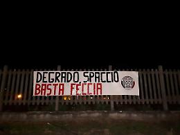 IVREA. Azione dei militanti di CasaPound Italia Canavese