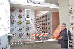 VENARIA. Nuova chiusura dei cimiteri per possibili crolli