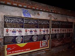 VENARIA. Migliaia di affissi da parte di CasaPound