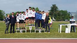 ATLETICA LEGGERA. Atletica Settimese di bronzo nelle staffette giovanili
