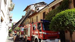 CIRIÈ. Incendio in un'abitazione di via Matteotti