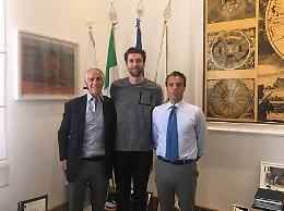 BASKET. Bargnani ricevuti a Palazzo H dal presidente del CONI Malagò