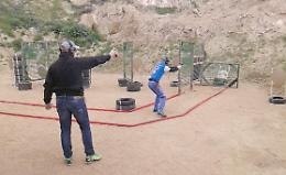 TORRAZZA. Un campo di tiro all'ex cava