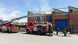 MAPPANO. Principio di incendio nella zona industriale