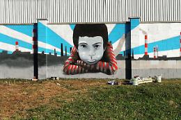 SETTIMO TORINESE. I muri di via Schiapparelli diventano opere d’arte