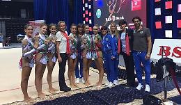 GINNASTICA RITMICA. Medaglia d'oro per la Nazionale nella World Challenge Cup