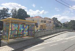 PARELLA. L'idea del sindaco: coloriamo la pensilina