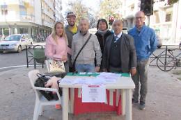 CHIVASSO. Protesta contro la rotonda