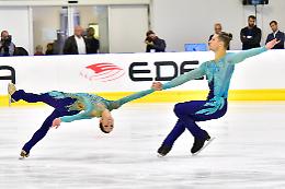 PATTINAGGIO DI FIGURA. Podio nel Grand Prix di Grenoble per Della Monica e Guarise