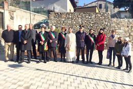 SAN MARTINO. Inaugurata la nuova piazza