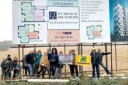 SETTIMO. No alle Torri su area Bordina